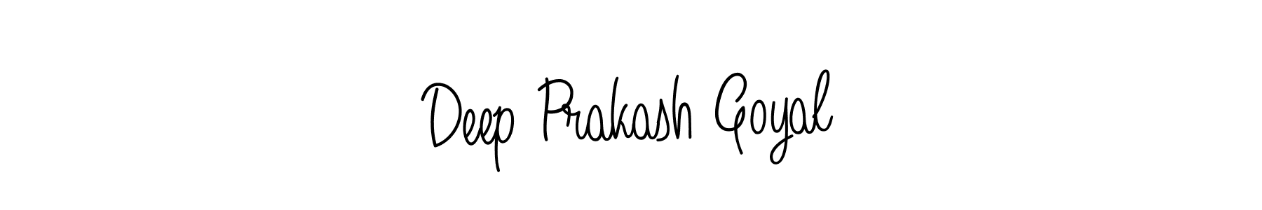 You can use this online signature creator to create a handwritten signature for the name Deep Prakash Goyal. This is the best online autograph maker. Deep Prakash Goyal signature style 5 images and pictures png