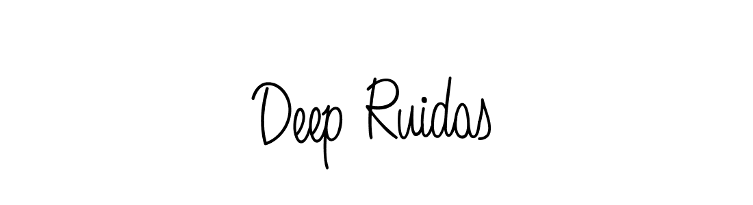 How to make Deep Ruidas signature? Angelique-Rose-font-FFP is a professional autograph style. Create handwritten signature for Deep Ruidas name. Deep Ruidas signature style 5 images and pictures png