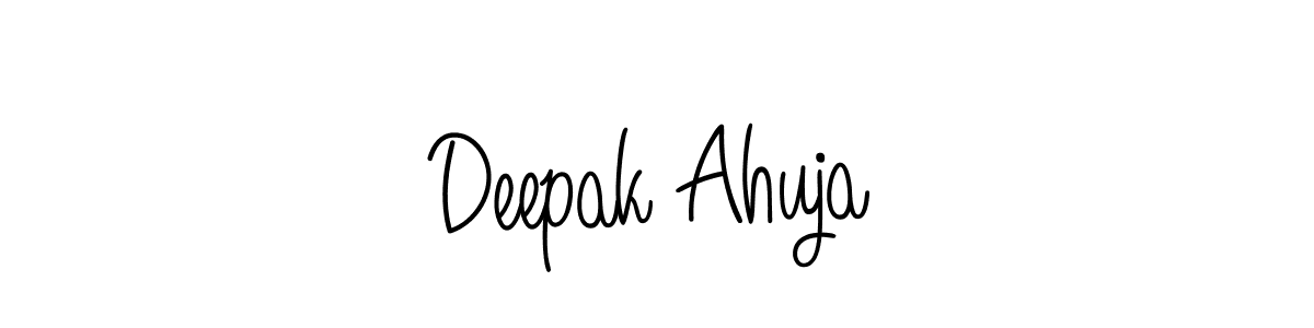 You can use this online signature creator to create a handwritten signature for the name Deepak Ahuja. This is the best online autograph maker. Deepak Ahuja signature style 5 images and pictures png