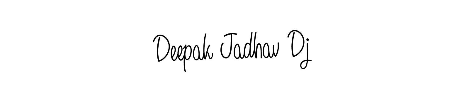 Once you've used our free online signature maker to create your best signature Angelique-Rose-font-FFP style, it's time to enjoy all of the benefits that Deepak Jadhav Dj name signing documents. Deepak Jadhav Dj signature style 5 images and pictures png