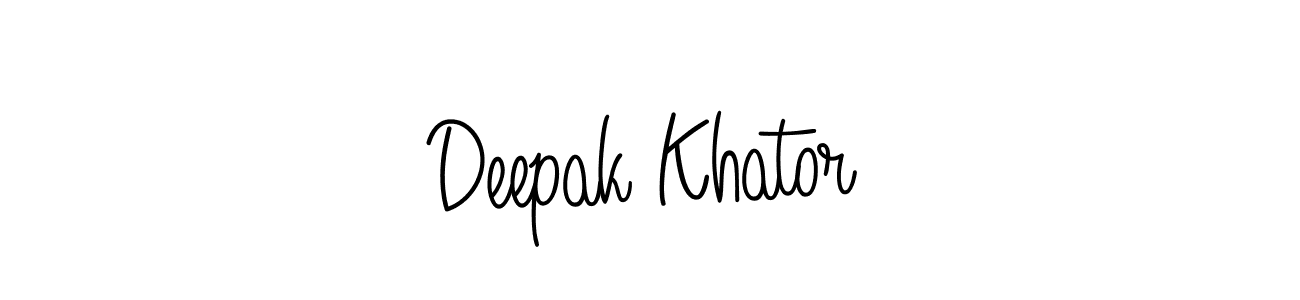 Best and Professional Signature Style for Deepak Khator. Angelique-Rose-font-FFP Best Signature Style Collection. Deepak Khator signature style 5 images and pictures png