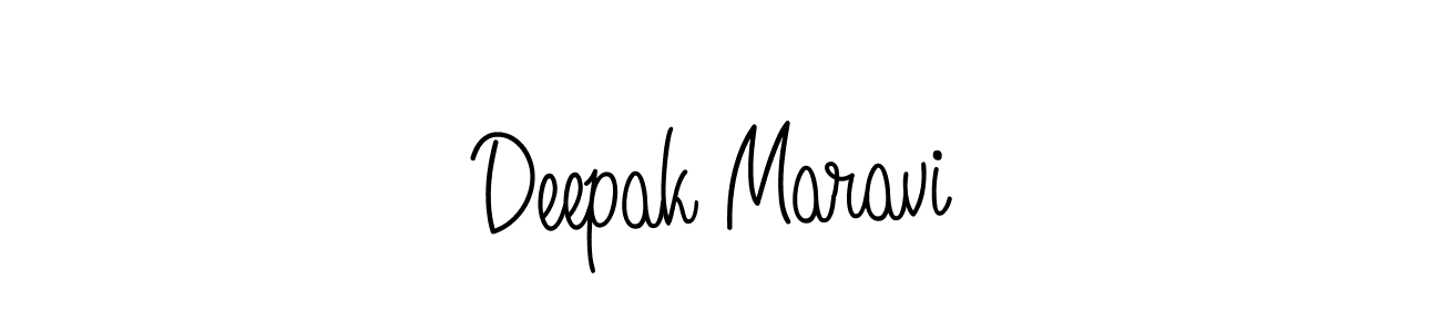 Angelique-Rose-font-FFP is a professional signature style that is perfect for those who want to add a touch of class to their signature. It is also a great choice for those who want to make their signature more unique. Get Deepak Maravi name to fancy signature for free. Deepak Maravi signature style 5 images and pictures png