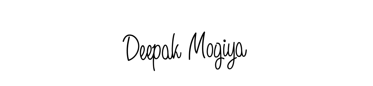 It looks lik you need a new signature style for name Deepak Mogiya. Design unique handwritten (Angelique-Rose-font-FFP) signature with our free signature maker in just a few clicks. Deepak Mogiya signature style 5 images and pictures png