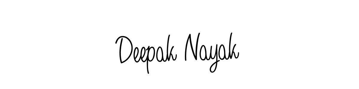 Best and Professional Signature Style for Deepak Nayak. Angelique-Rose-font-FFP Best Signature Style Collection. Deepak Nayak signature style 5 images and pictures png