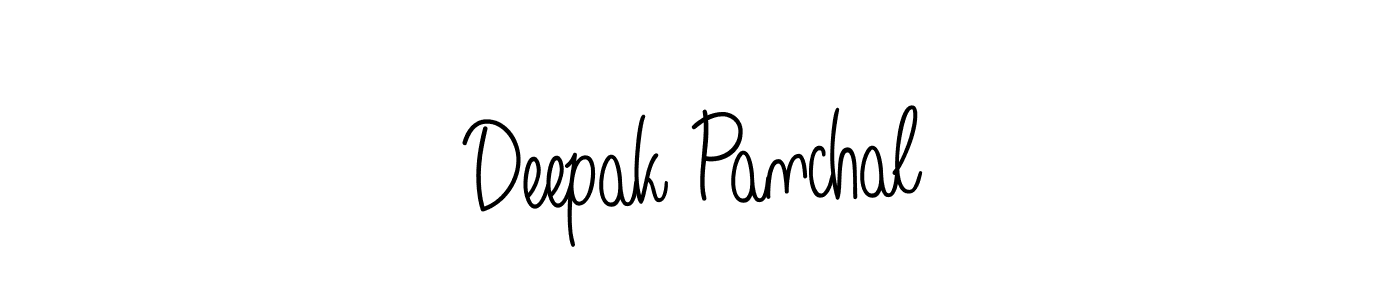 Make a beautiful signature design for name Deepak Panchal. Use this online signature maker to create a handwritten signature for free. Deepak Panchal signature style 5 images and pictures png