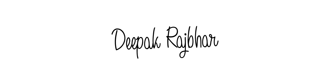 Create a beautiful signature design for name Deepak Rajbhar. With this signature (Angelique-Rose-font-FFP) fonts, you can make a handwritten signature for free. Deepak Rajbhar signature style 5 images and pictures png