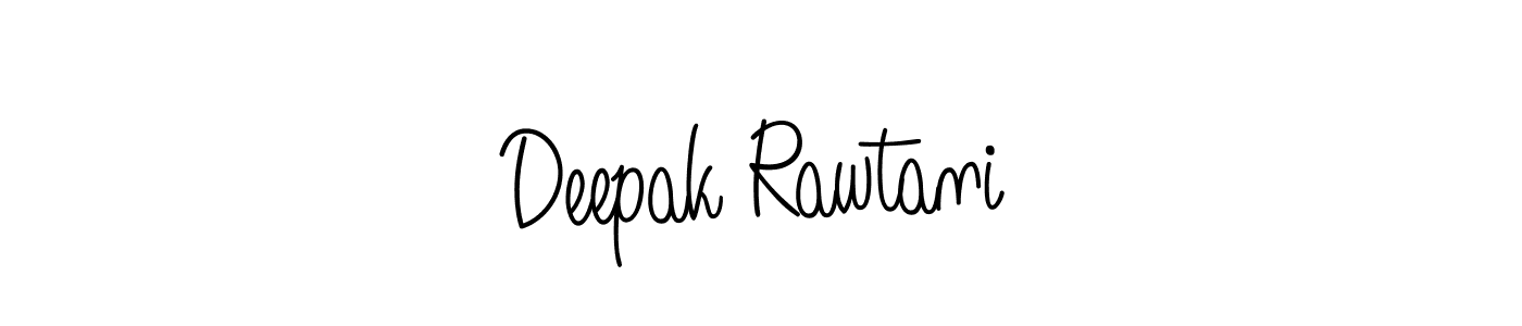 Make a short Deepak Rawtani signature style. Manage your documents anywhere anytime using Angelique-Rose-font-FFP. Create and add eSignatures, submit forms, share and send files easily. Deepak Rawtani signature style 5 images and pictures png