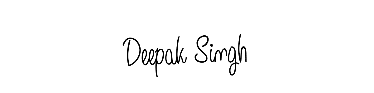 How to make Deepak Singh signature? Angelique-Rose-font-FFP is a professional autograph style. Create handwritten signature for Deepak Singh name. Deepak Singh signature style 5 images and pictures png