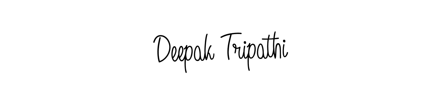 Deepak Tripathi stylish signature style. Best Handwritten Sign (Angelique-Rose-font-FFP) for my name. Handwritten Signature Collection Ideas for my name Deepak Tripathi. Deepak Tripathi signature style 5 images and pictures png