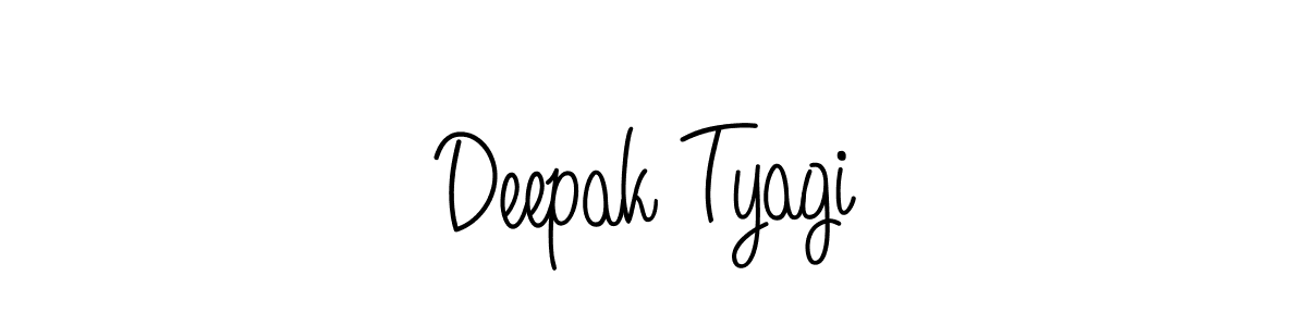 Design your own signature with our free online signature maker. With this signature software, you can create a handwritten (Angelique-Rose-font-FFP) signature for name Deepak Tyagi. Deepak Tyagi signature style 5 images and pictures png