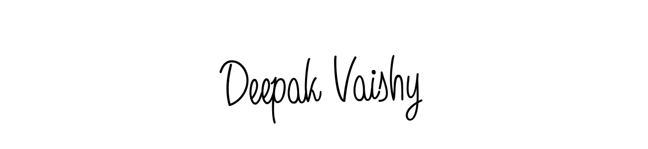 Angelique-Rose-font-FFP is a professional signature style that is perfect for those who want to add a touch of class to their signature. It is also a great choice for those who want to make their signature more unique. Get Deepak Vaishy name to fancy signature for free. Deepak Vaishy signature style 5 images and pictures png