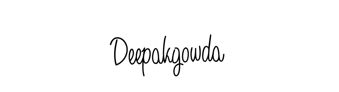 How to Draw Deepakgowda signature style? Angelique-Rose-font-FFP is a latest design signature styles for name Deepakgowda. Deepakgowda signature style 5 images and pictures png