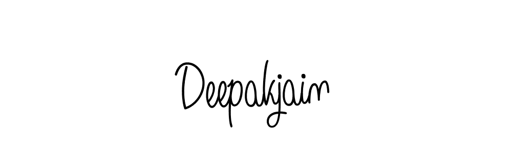 How to make Deepakjain signature? Angelique-Rose-font-FFP is a professional autograph style. Create handwritten signature for Deepakjain name. Deepakjain signature style 5 images and pictures png