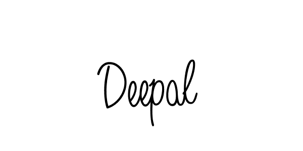 How to make Deepal name signature. Use Angelique-Rose-font-FFP style for creating short signs online. This is the latest handwritten sign. Deepal signature style 5 images and pictures png