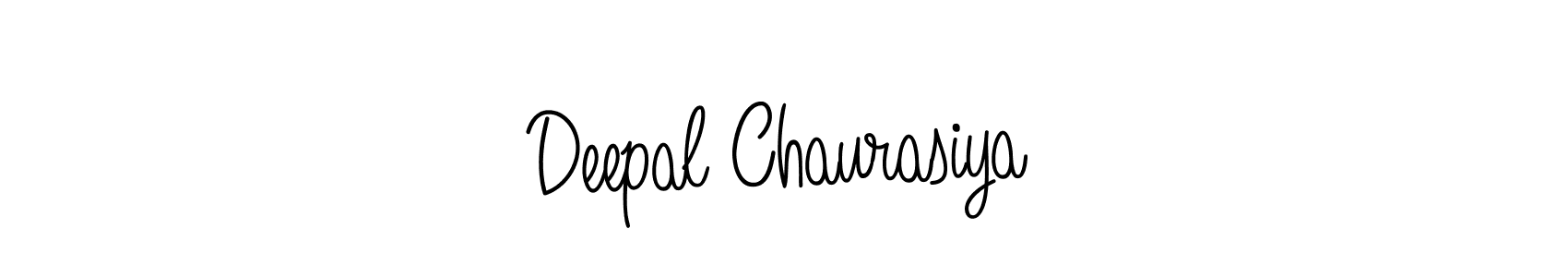 How to make Deepal Chaurasiya signature? Angelique-Rose-font-FFP is a professional autograph style. Create handwritten signature for Deepal Chaurasiya name. Deepal Chaurasiya signature style 5 images and pictures png