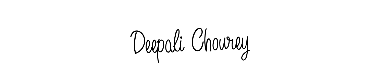 Create a beautiful signature design for name Deepali Chourey. With this signature (Angelique-Rose-font-FFP) fonts, you can make a handwritten signature for free. Deepali Chourey signature style 5 images and pictures png