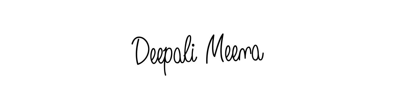 Make a beautiful signature design for name Deepali Meena. Use this online signature maker to create a handwritten signature for free. Deepali Meena signature style 5 images and pictures png