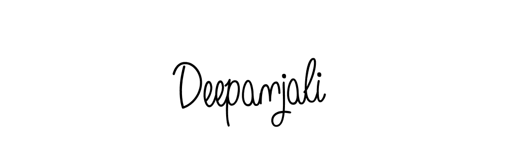 How to make Deepanjali signature? Angelique-Rose-font-FFP is a professional autograph style. Create handwritten signature for Deepanjali name. Deepanjali signature style 5 images and pictures png