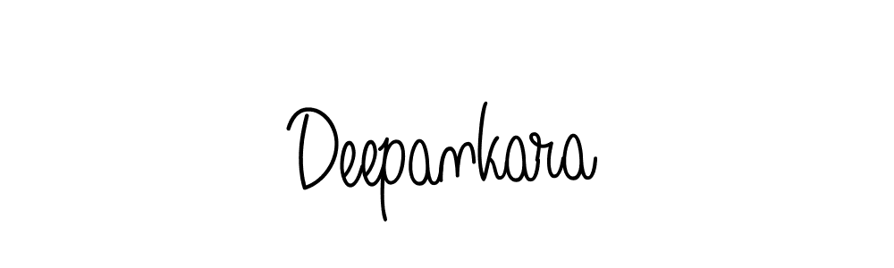 How to make Deepankara signature? Angelique-Rose-font-FFP is a professional autograph style. Create handwritten signature for Deepankara name. Deepankara signature style 5 images and pictures png