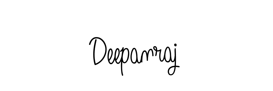 Make a beautiful signature design for name Deepanraj. With this signature (Angelique-Rose-font-FFP) style, you can create a handwritten signature for free. Deepanraj signature style 5 images and pictures png