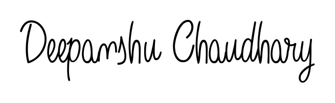 Create a personalized artistic stamp with Deepanshu Chaudhary in Angelique-Rose-font-FFP font. Perfect for visual artists, designers, and influencers. Deepanshu Chaudhary signature style 5 images and pictures png