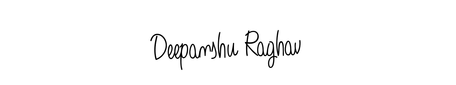 Design your own signature with our free online signature maker. With this signature software, you can create a handwritten (Angelique-Rose-font-FFP) signature for name Deepanshu Raghav. Deepanshu Raghav signature style 5 images and pictures png