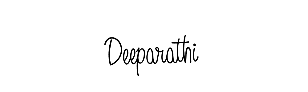 How to make Deeparathi name signature. Use Angelique-Rose-font-FFP style for creating short signs online. This is the latest handwritten sign. Deeparathi signature style 5 images and pictures png