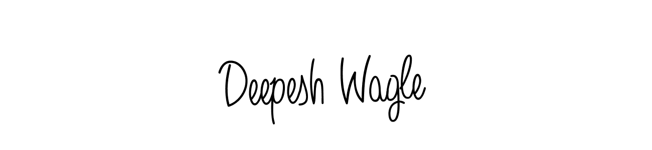 Angelique-Rose-font-FFP is a professional signature style that is perfect for those who want to add a touch of class to their signature. It is also a great choice for those who want to make their signature more unique. Get Deepesh Wagle name to fancy signature for free. Deepesh Wagle signature style 5 images and pictures png