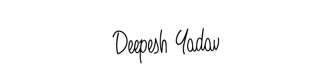 if you are searching for the best signature style for your name Deepesh Yadav. so please give up your signature search. here we have designed multiple signature styles  using Angelique-Rose-font-FFP. Deepesh Yadav signature style 5 images and pictures png