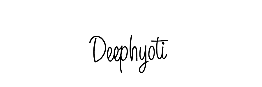 How to make Deephyoti signature? Angelique-Rose-font-FFP is a professional autograph style. Create handwritten signature for Deephyoti name. Deephyoti signature style 5 images and pictures png