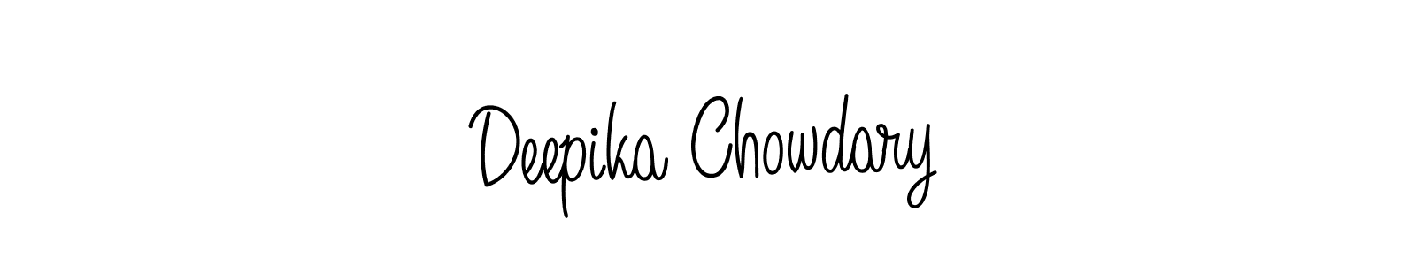 Also You can easily find your signature by using the search form. We will create Deepika Chowdary name handwritten signature images for you free of cost using Angelique-Rose-font-FFP sign style. Deepika Chowdary signature style 5 images and pictures png