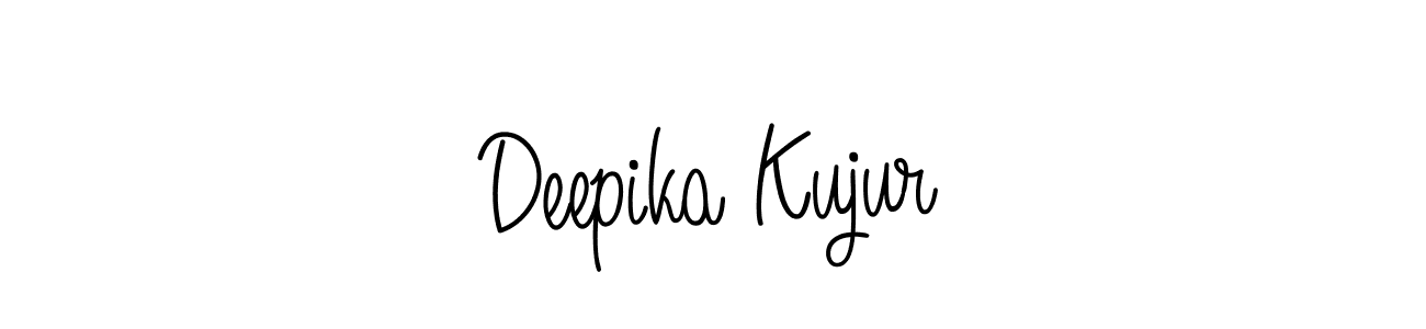 Angelique-Rose-font-FFP is a professional signature style that is perfect for those who want to add a touch of class to their signature. It is also a great choice for those who want to make their signature more unique. Get Deepika Kujur name to fancy signature for free. Deepika Kujur signature style 5 images and pictures png