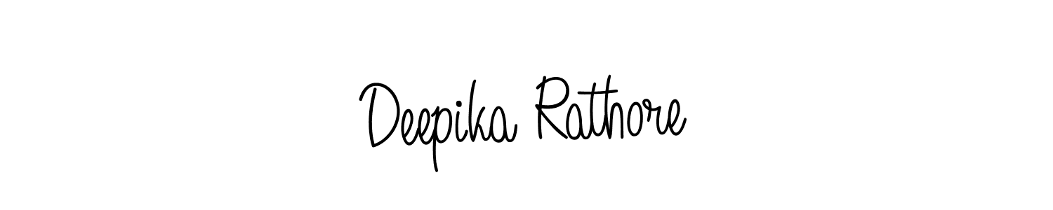Make a short Deepika Rathore signature style. Manage your documents anywhere anytime using Angelique-Rose-font-FFP. Create and add eSignatures, submit forms, share and send files easily. Deepika Rathore signature style 5 images and pictures png