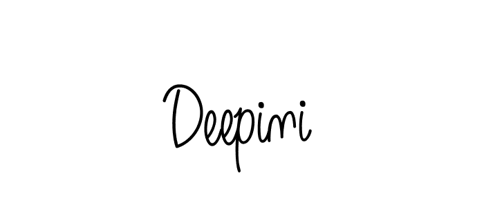 How to Draw Deepini signature style? Angelique-Rose-font-FFP is a latest design signature styles for name Deepini. Deepini signature style 5 images and pictures png