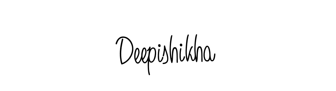 Also we have Deepishikha name is the best signature style. Create professional handwritten signature collection using Angelique-Rose-font-FFP autograph style. Deepishikha signature style 5 images and pictures png