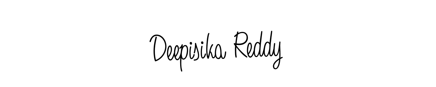 How to Draw Deepisika Reddy signature style? Angelique-Rose-font-FFP is a latest design signature styles for name Deepisika Reddy. Deepisika Reddy signature style 5 images and pictures png
