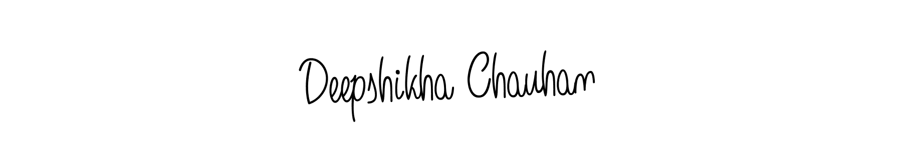 It looks lik you need a new signature style for name Deepshikha Chauhan. Design unique handwritten (Angelique-Rose-font-FFP) signature with our free signature maker in just a few clicks. Deepshikha Chauhan signature style 5 images and pictures png