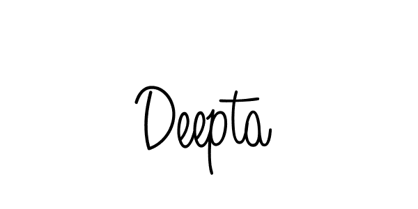 if you are searching for the best signature style for your name Deepta. so please give up your signature search. here we have designed multiple signature styles  using Angelique-Rose-font-FFP. Deepta signature style 5 images and pictures png