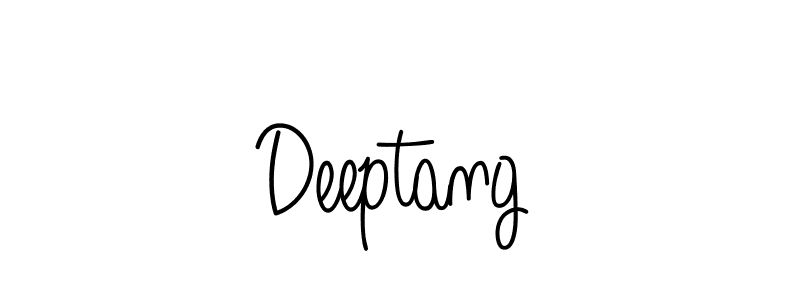 Design your own signature with our free online signature maker. With this signature software, you can create a handwritten (Angelique-Rose-font-FFP) signature for name Deeptang. Deeptang signature style 5 images and pictures png