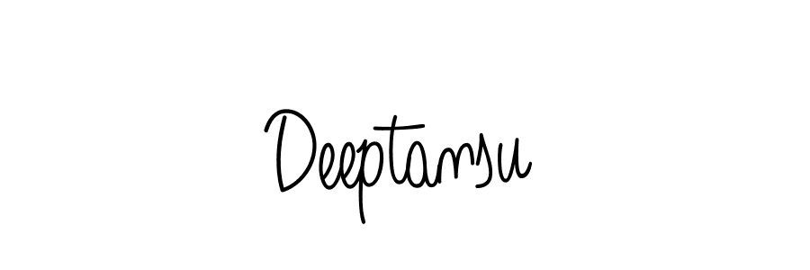 Design your own signature with our free online signature maker. With this signature software, you can create a handwritten (Angelique-Rose-font-FFP) signature for name Deeptansu. Deeptansu signature style 5 images and pictures png