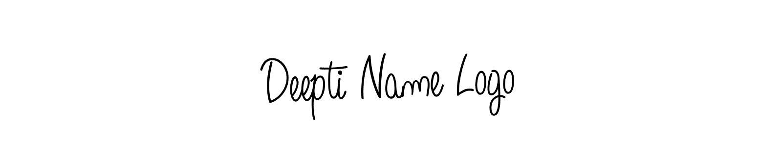 Also we have Deepti Name Logo name is the best signature style. Create professional handwritten signature collection using Angelique-Rose-font-FFP autograph style. Deepti Name Logo signature style 5 images and pictures png