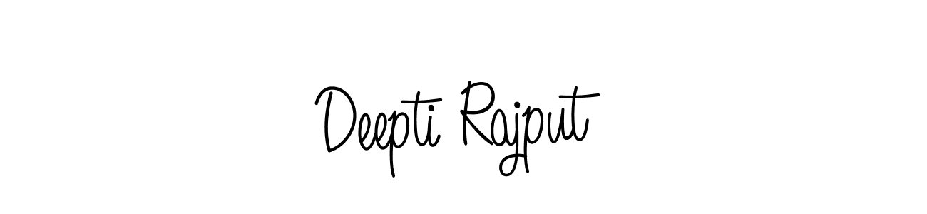 Also we have Deepti Rajput name is the best signature style. Create professional handwritten signature collection using Angelique-Rose-font-FFP autograph style. Deepti Rajput signature style 5 images and pictures png