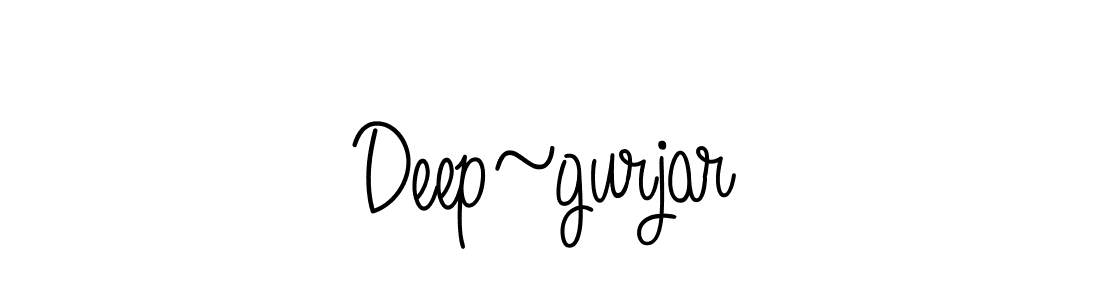How to make Deep~gurjar signature? Angelique-Rose-font-FFP is a professional autograph style. Create handwritten signature for Deep~gurjar name. Deep~gurjar signature style 5 images and pictures png