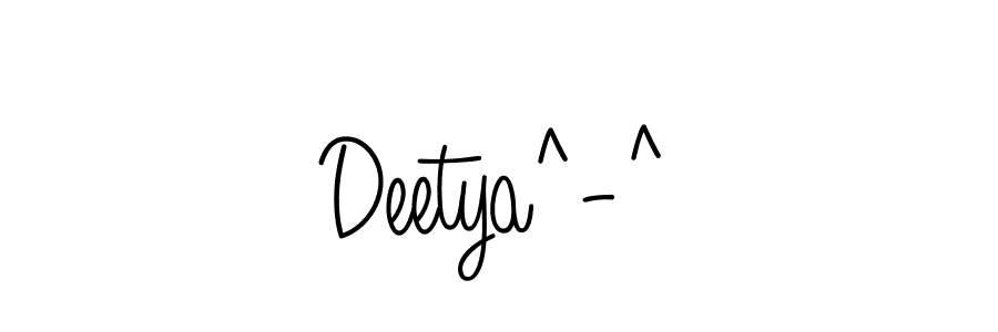 Once you've used our free online signature maker to create your best signature Angelique-Rose-font-FFP style, it's time to enjoy all of the benefits that Deetya^-^ name signing documents. Deetya^-^ signature style 5 images and pictures png