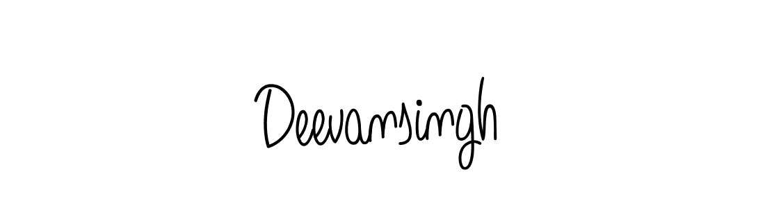 How to Draw Deevansingh signature style? Angelique-Rose-font-FFP is a latest design signature styles for name Deevansingh. Deevansingh signature style 5 images and pictures png