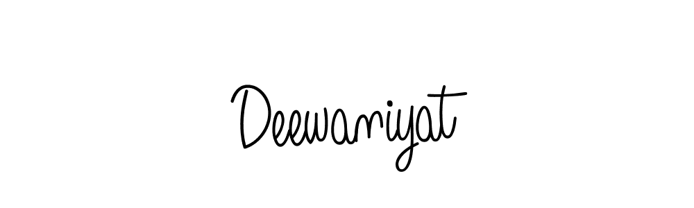 How to make Deewaniyat signature? Angelique-Rose-font-FFP is a professional autograph style. Create handwritten signature for Deewaniyat name. Deewaniyat signature style 5 images and pictures png