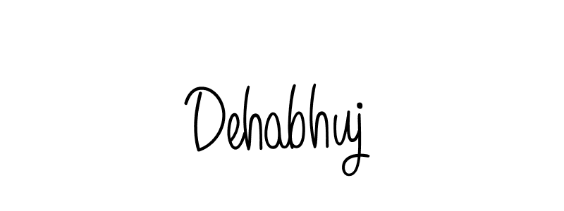 Also we have Dehabhuj name is the best signature style. Create professional handwritten signature collection using Angelique-Rose-font-FFP autograph style. Dehabhuj signature style 5 images and pictures png