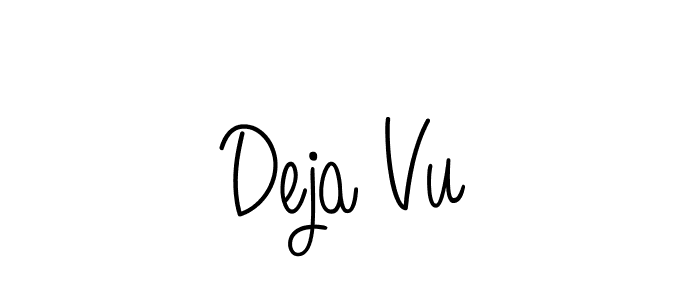 How to Draw Deja Vu signature style? Angelique-Rose-font-FFP is a latest design signature styles for name Deja Vu. Deja Vu signature style 5 images and pictures png