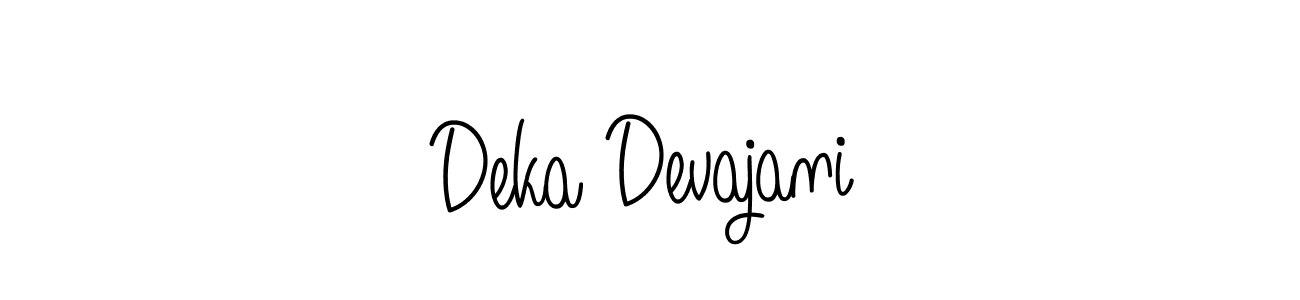 It looks lik you need a new signature style for name Deka Devajani. Design unique handwritten (Angelique-Rose-font-FFP) signature with our free signature maker in just a few clicks. Deka Devajani signature style 5 images and pictures png