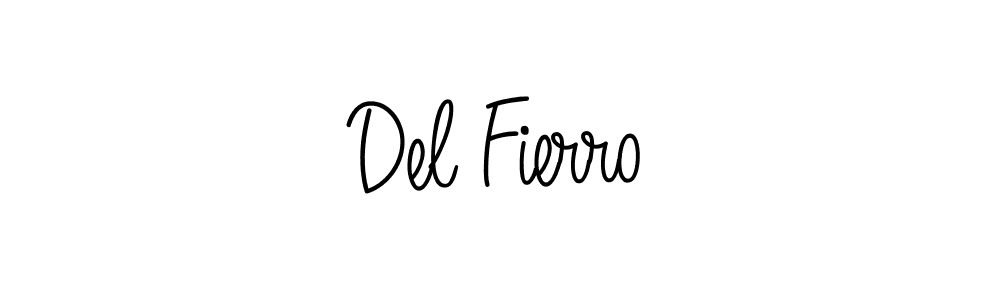 How to make Del Fierro signature? Angelique-Rose-font-FFP is a professional autograph style. Create handwritten signature for Del Fierro name. Del Fierro signature style 5 images and pictures png